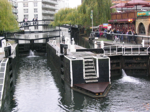 Canal Lock in Camden